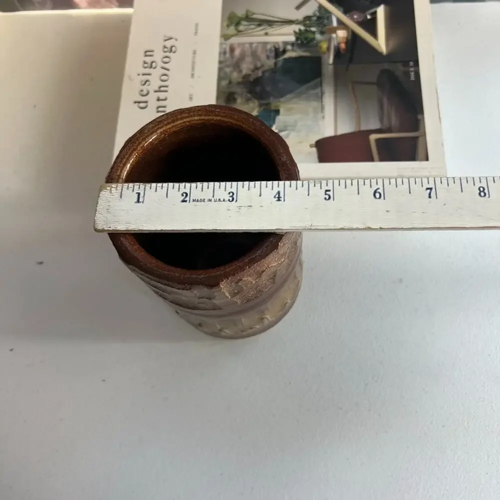 Studio Art Pottery Vase 6.5